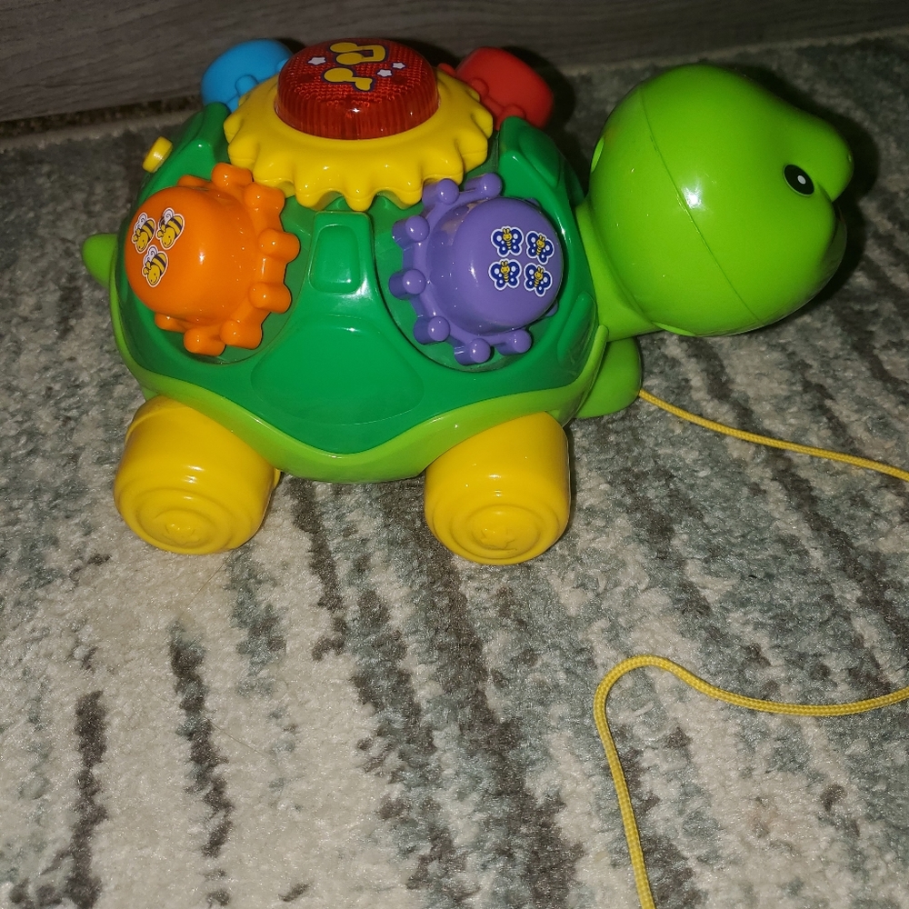 Vtech Roll & Learn pull turtle - Picture 5 of 7